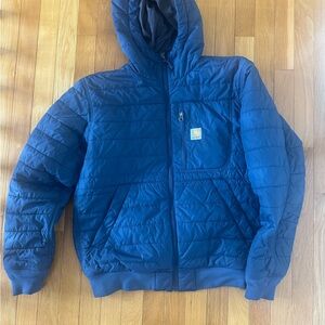 Carhartt Men's Blue Puffer Jacket
